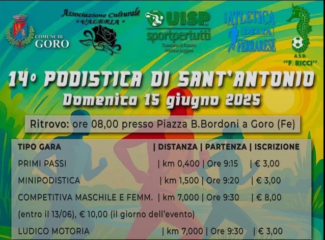 GORO (FE) - 14° Podistica di Sant' Antonio - GNS25