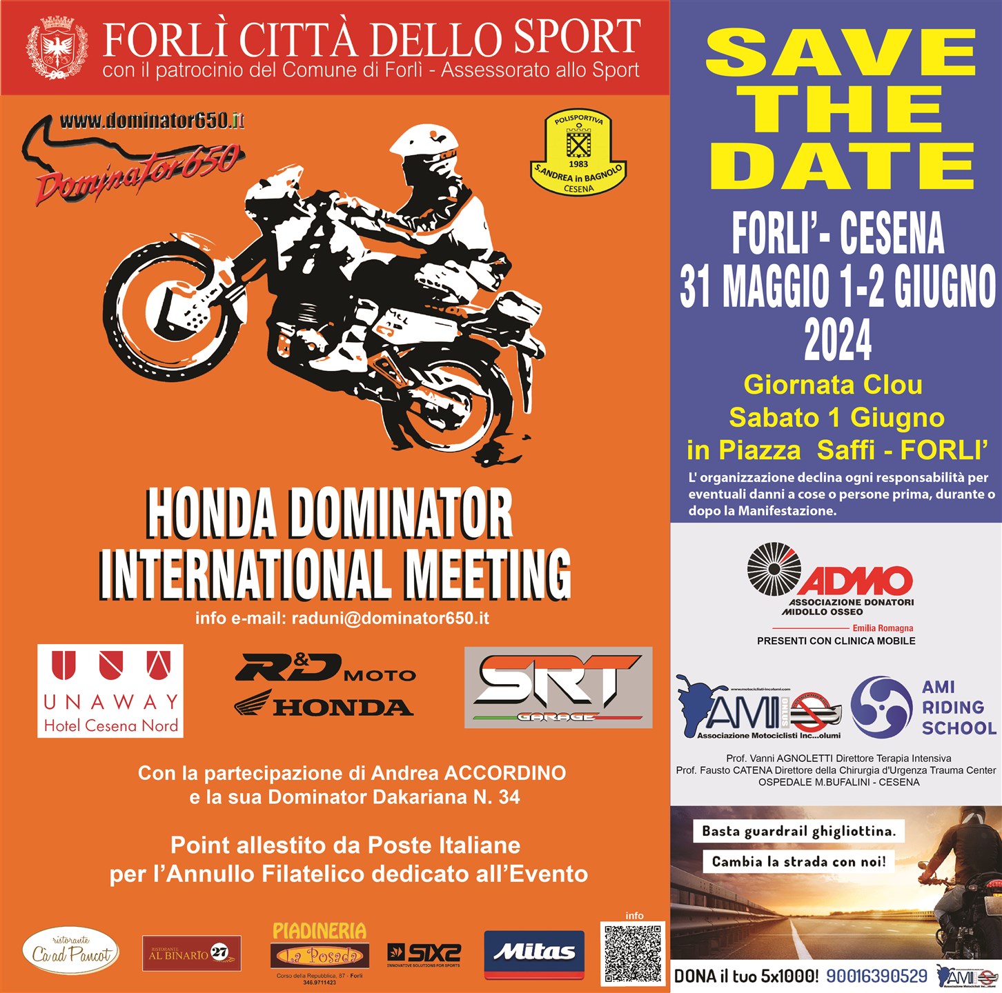 Forlì - HONDA DOMINATOR INTERNATIONAL MEETING - GNS24