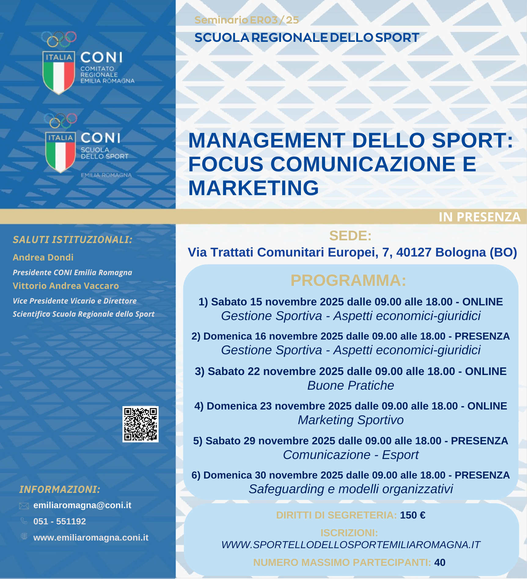 MANAGEMENT DELLO SPORT: FOCUS COMUNICAZIONE E MARKETING