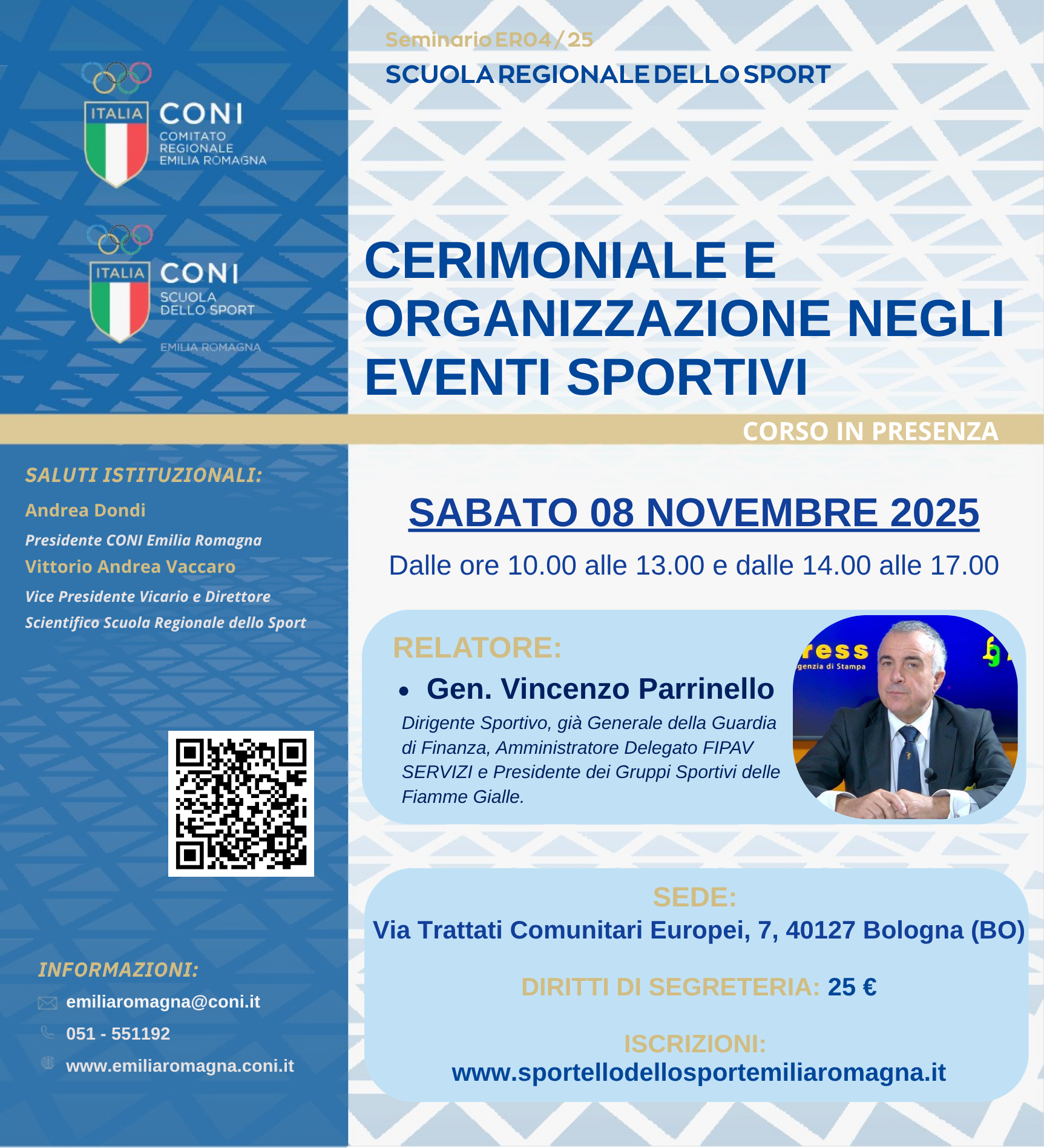 Cerimoniale e organizzazione negli eventi sportivi