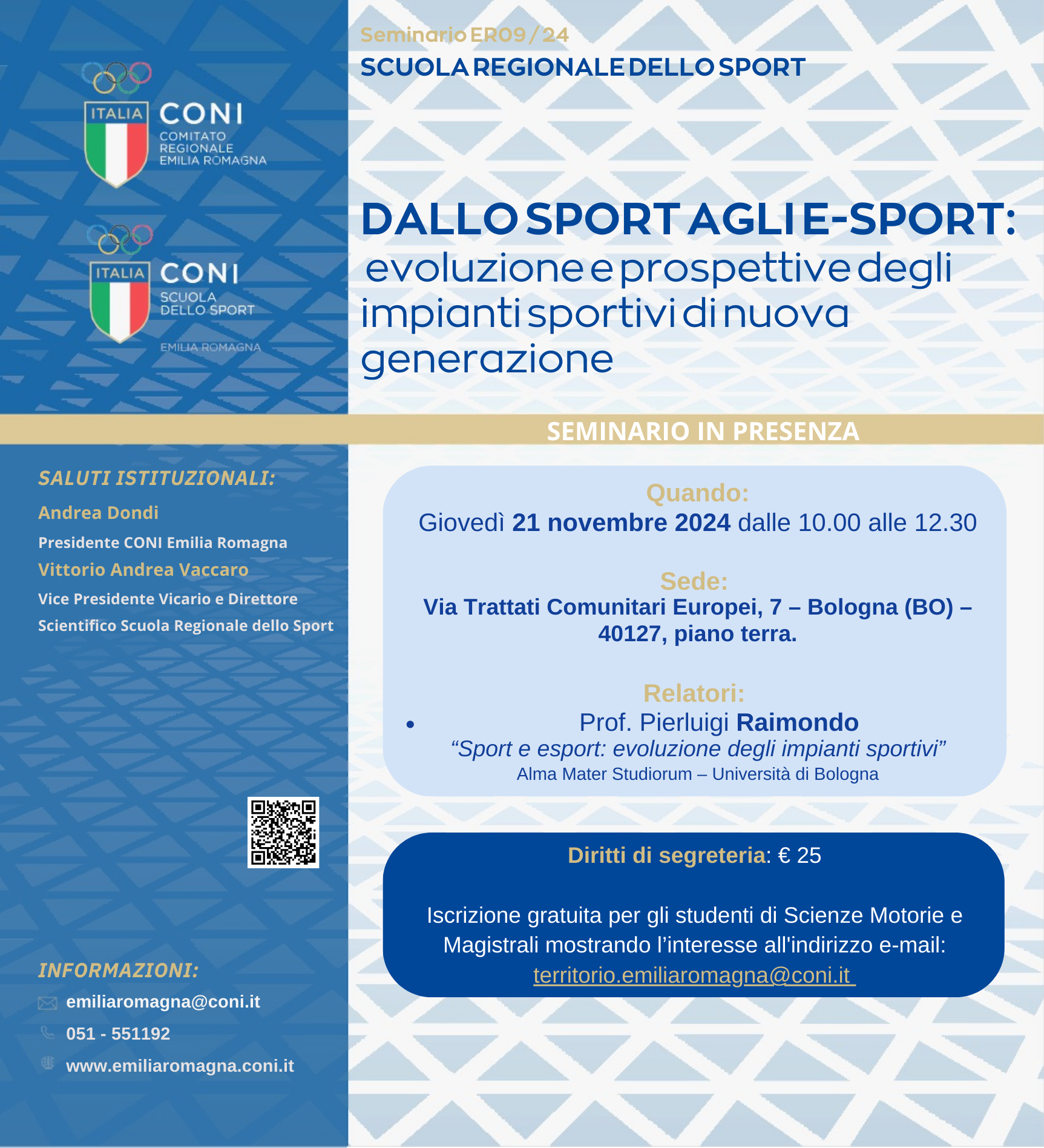 DALLO SPORT AGLI E-SPORTS: evoluzione e prospettive degli impianti sportivi di nuova generazione