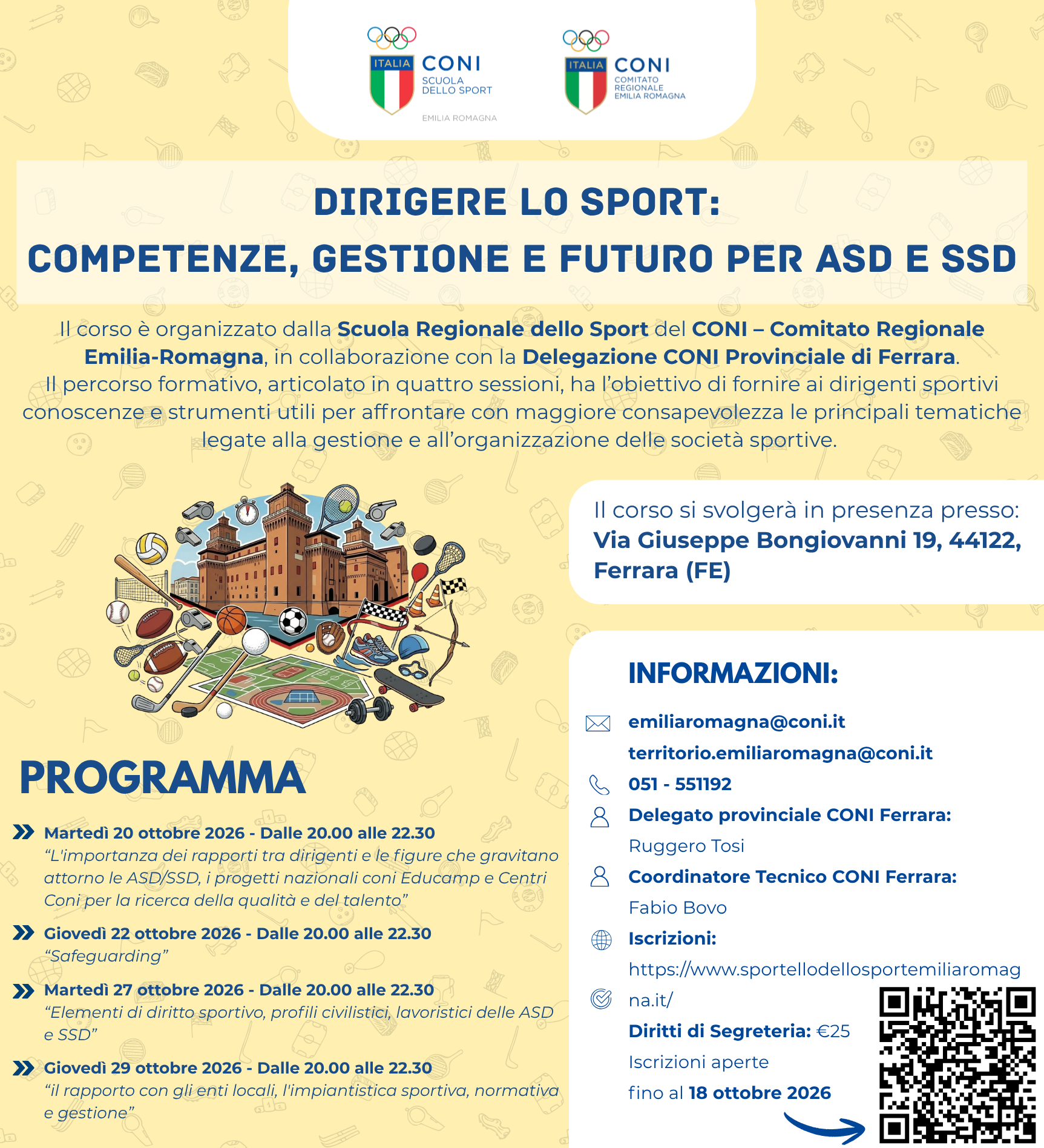 Dirigere lo Sport: Competenze, Gestione e Futuro per ASD e SSD