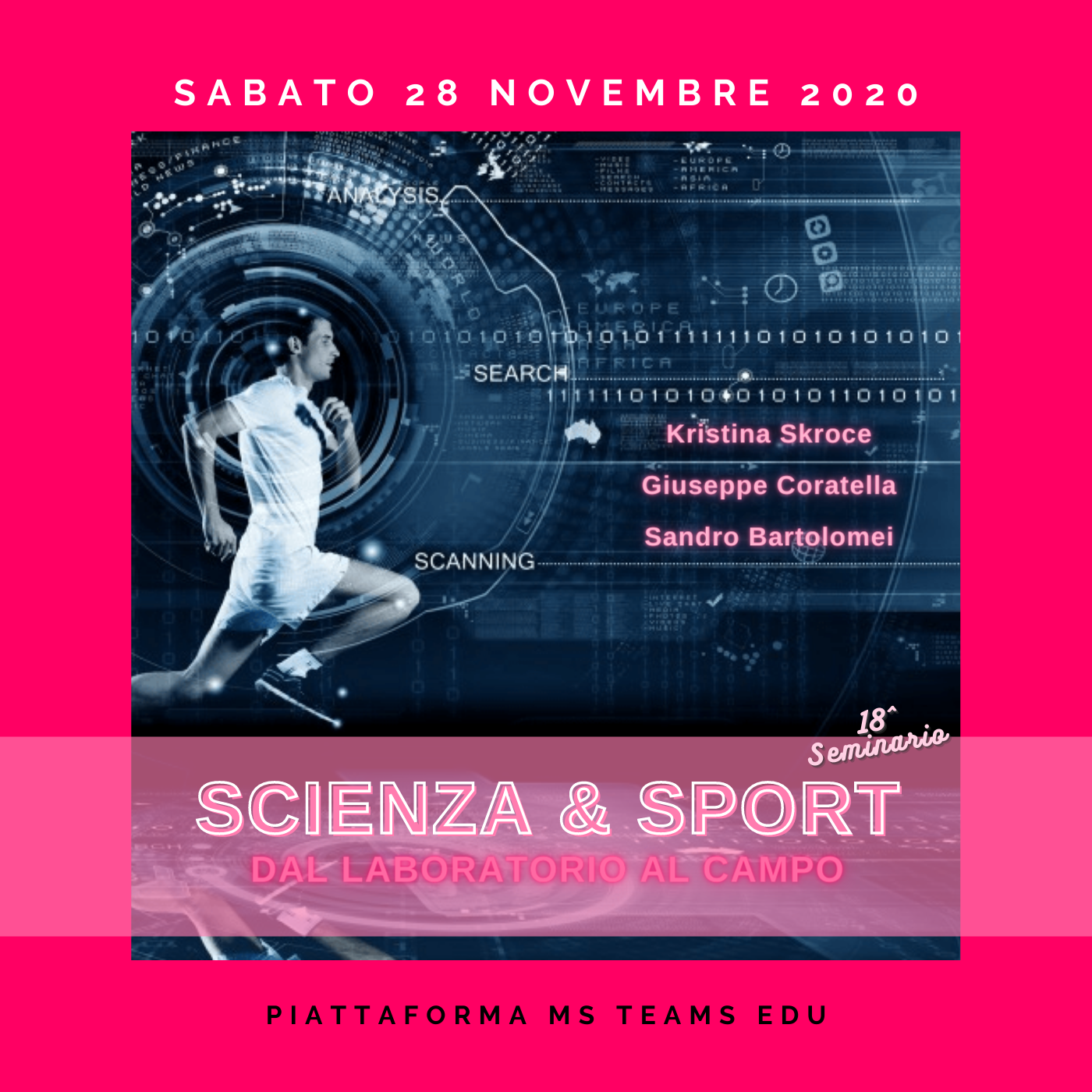 28 11 Scienza e Sport banner