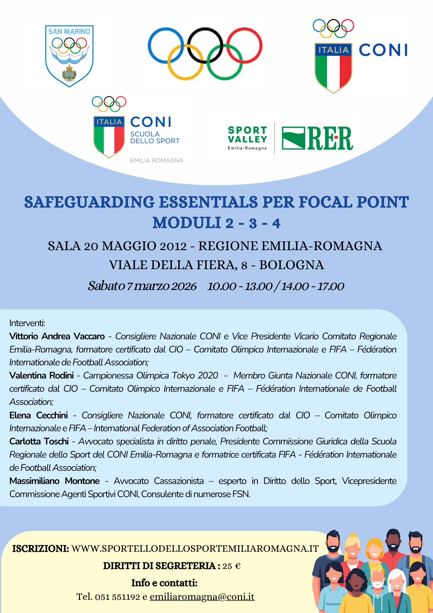 Safeguarding essentials per FOCAL POINT - MODULI 2 - 3 - 4