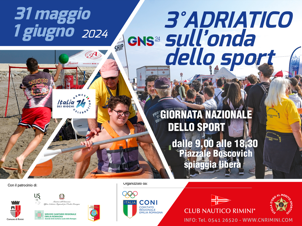 Rimini - 3° edizione Adriatico sull'onda dello sport - GNS24